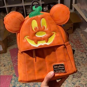 Loungefly Mickey Pumpkin Bag